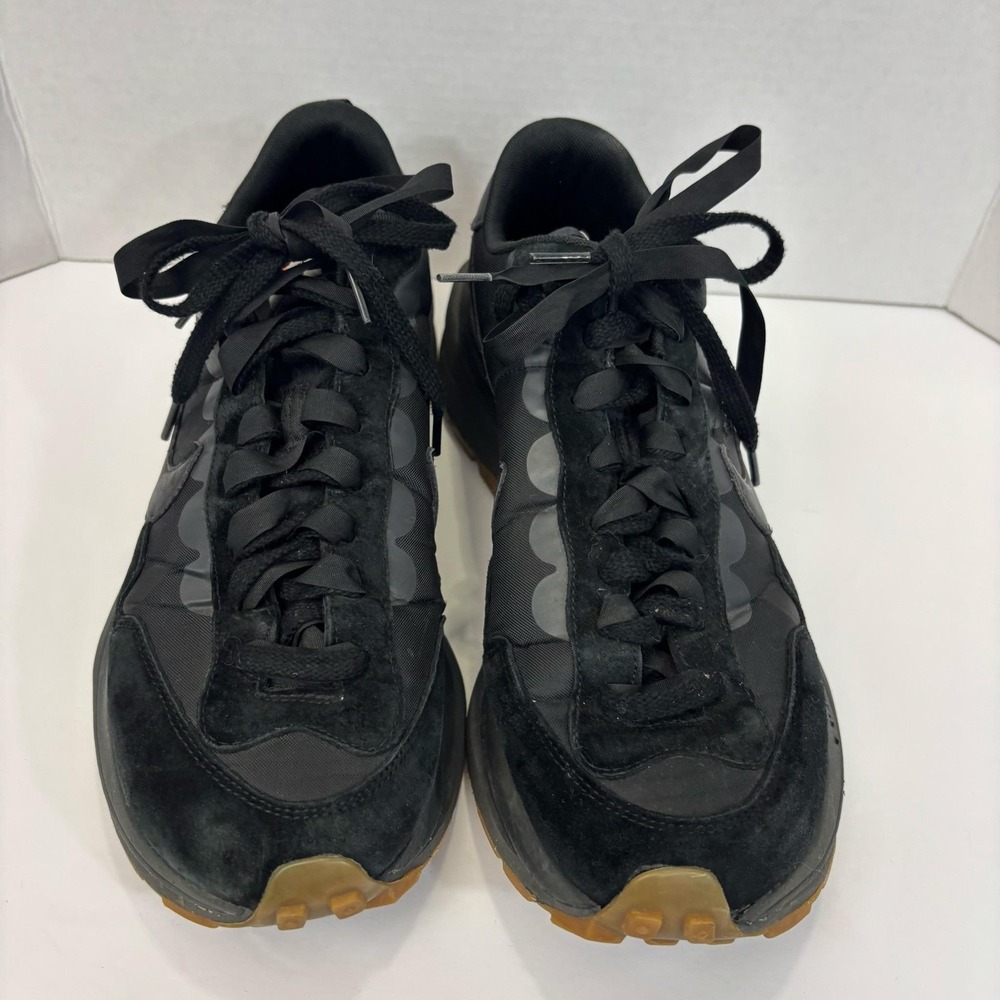Nike Sacai Vaporwaffle Shoes Mens Size 12 Black Gum Sole Sneakers DD1875-001 - Picture 9 of 16